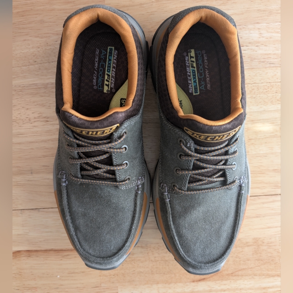 Skechers Men's Gray Boat Shoes - 7.5